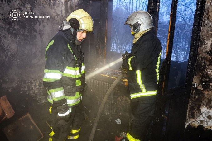 Новини Харкова: чоловік травмований під час пожежі